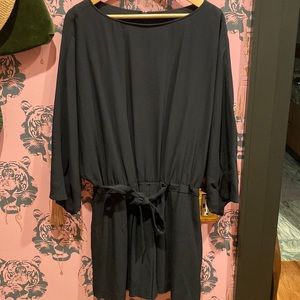 Vanessa Seward jumpsuit in navy size 36 in excellent condition